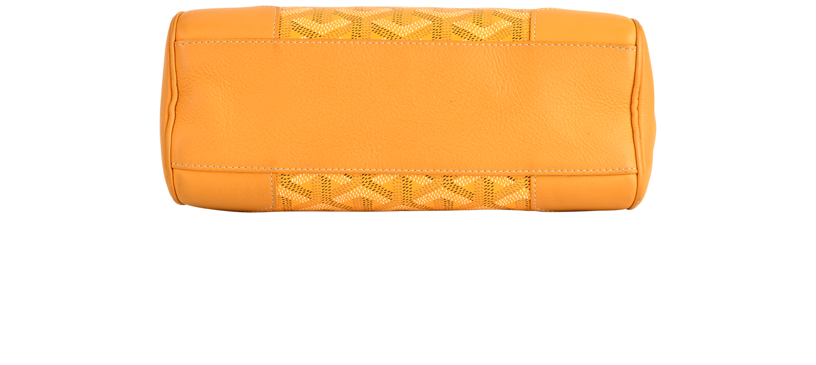 Saïgon Souple Mini, &pound;2,800, Handbags, Yellow, Canvas/Leather, Top view